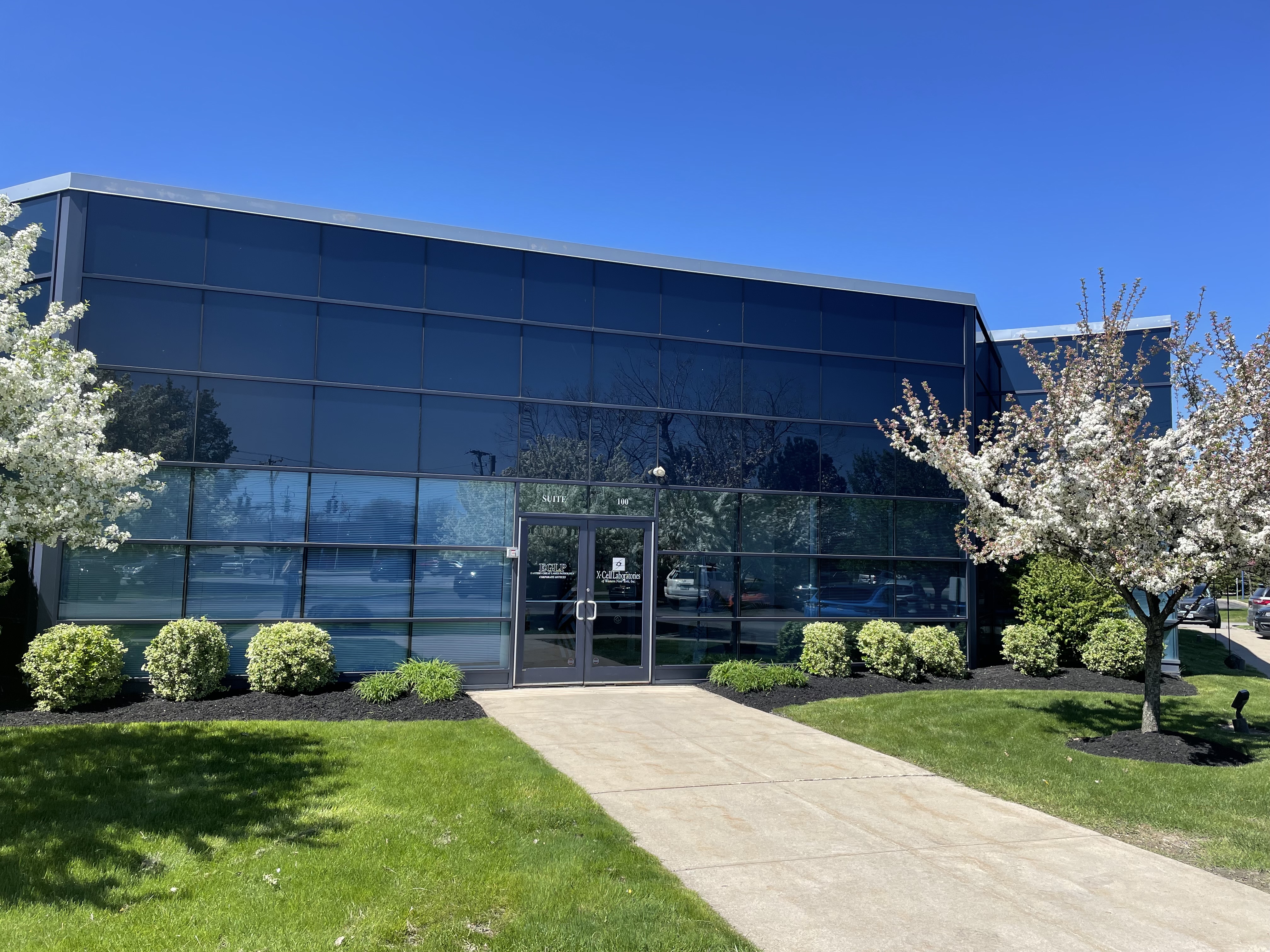 View of the outside of xcell office